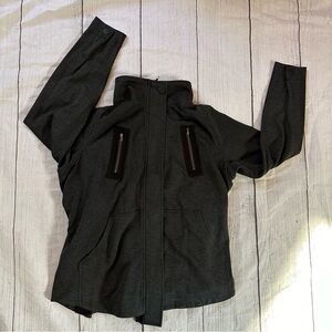 CAbi #3184 Charcoal & Mesh Adjustable Back Jacket